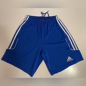 Adidas Kids Youth Boy’s Climalite Blue Shorts